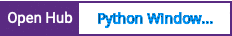 Open Hub project report for Python Windows CE port