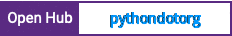 Open Hub project report for pythondotorg