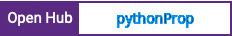 Open Hub project report for pythonProp