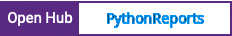 Open Hub project report for PythonReports