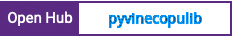 Open Hub project report for pyvinecopulib