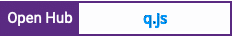 Open Hub project report for q.js