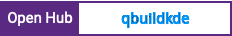 Open Hub project report for qbuildkde