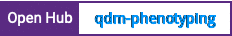 Open Hub project report for qdm-phenotyping