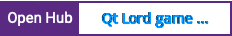 Open Hub project report for Qt Lord game editor