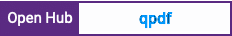 Open Hub project report for qpdf