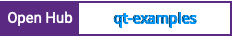 Open Hub project report for qt-examples