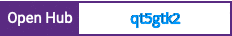 Open Hub project report for qt5gtk2