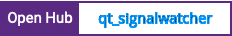 Open Hub project report for qt_signalwatcher