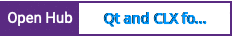 Open Hub project report for Qt and CLX for FPC