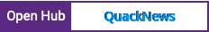 Open Hub project report for QuackNews