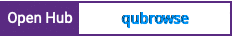 Open Hub project report for qubrowse