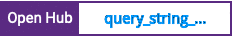 Open Hub project report for query_string_parser