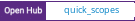 Open Hub project report for quick_scopes