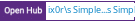 Open Hub project report for Quix0r's Simple City Growth Simulation
