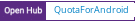 Open Hub project report for QuotaForAndroid