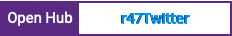 Open Hub project report for r47Twitter