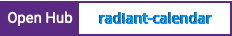 Open Hub project report for radiant-calendar