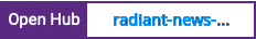 Open Hub project report for radiant-news-extension