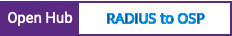 Open Hub project report for RADIUS to OSP