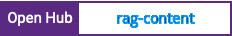 Open Hub project report for rag-content
