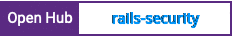 Open Hub project report for rails-security