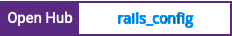 Open Hub project report for rails_config