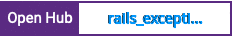 Open Hub project report for rails_exception_handler