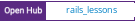 Open Hub project report for rails_lessons