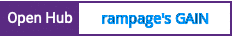 Open Hub project report for rampage's GAIN
