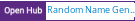 Open Hub project report for Random Name Generator