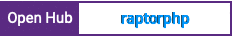 Open Hub project report for raptorphp