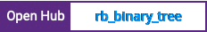 Open Hub project report for rb_binary_tree