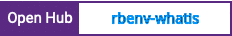 Open Hub project report for rbenv-whatis