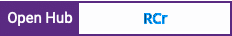 Open Hub project report for RCr
