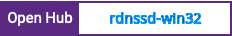 Open Hub project report for rdnssd-win32