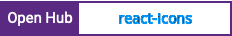 Open Hub project report for react-icons