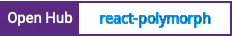 Open Hub project report for react-polymorph
