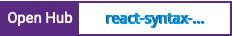 Open Hub project report for react-syntax-highlighter
