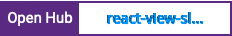 Open Hub project report for react-view-slider