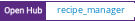Open Hub project report for recipe_manager