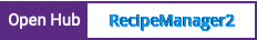 Open Hub project report for RecipeManager2