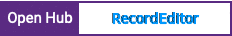Open Hub project report for RecordEditor