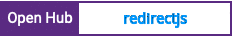 Open Hub project report for redirectjs