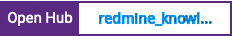 Open Hub project report for redmine_knowledgebase