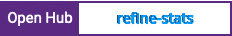 Open Hub project report for refine-stats