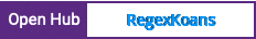 Open Hub project report for RegexKoans
