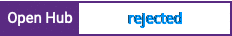 Open Hub project report for rejected