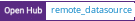 Open Hub project report for remote_datasource
