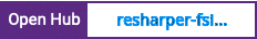 Open Hub project report for resharper-fsi-friendly